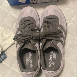 NIB Adidas Women's Taupe and Gray Sneakers